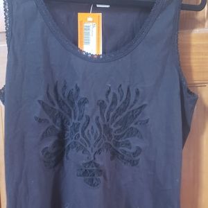 HD Ladies XL Black Tank